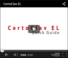 Video - CertoClav EL